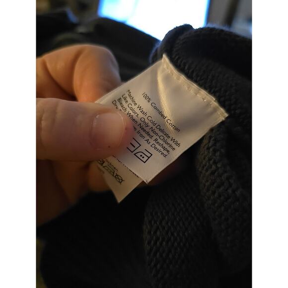 Eddie Bauer Brown Full Zip Mock Neck Long Sleeve Outdoor Sweater Men's Size XL - Picture 4 of 4